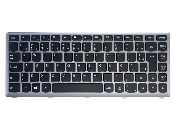 Teclado Notebook Lenovo Ideapad T3F1-BRA P400 Z400 25205924