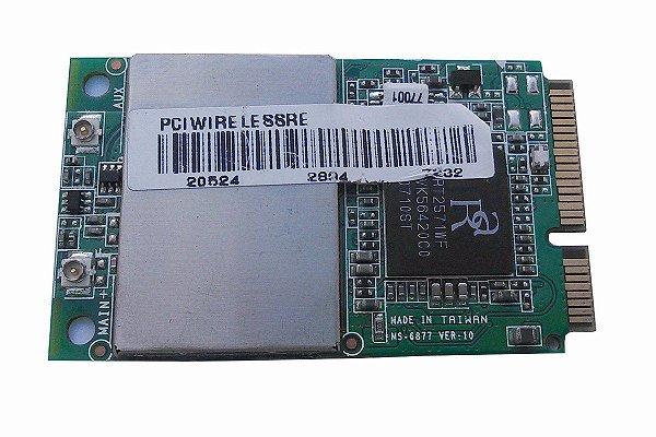 Placa Wireless Notebook Dynamic Pn: Ms-6877 Ver:10