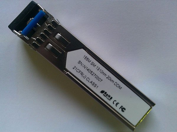 Transceiver Gbic Sfp 20km Monomodo 1.25g Sm 1550 /1310