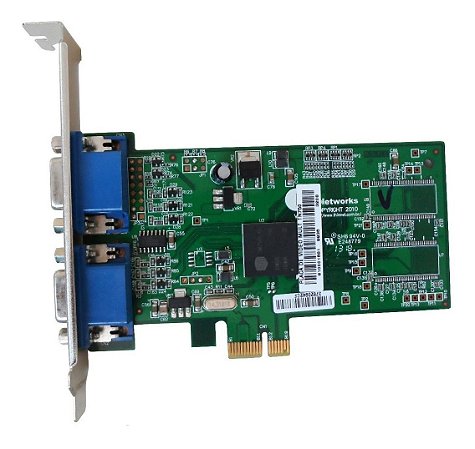 Placa Vídeo Dual Vga Thinetworks Tn750 2 Monitores