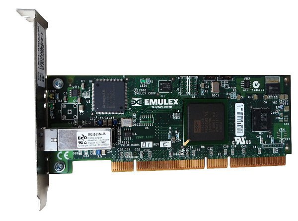 Hba Fibra 2gb Emulex Lp9802 Pci-x  Single Port