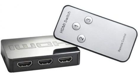 Hub Switch Hdmi 3 Portas Controle Remoto Wi290 Multilaser