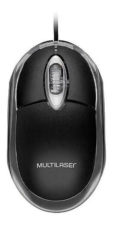 Mouse Usb Multilaser Classic 1200dpi Preto