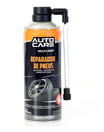 Reparador De Pneu Instantâneo Carro E Moto Furos Ate 5mm