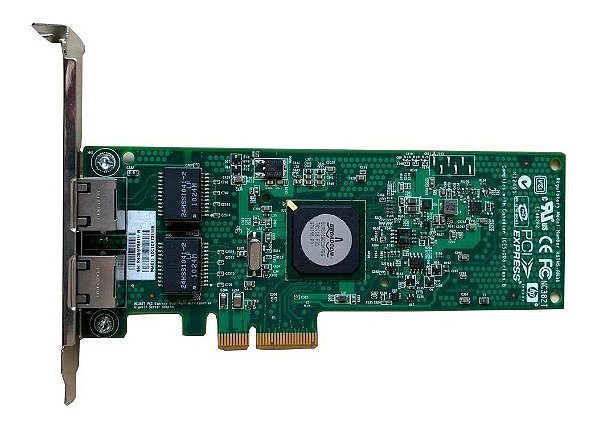 Placa De Rede Dual Port Broadcom Nc382 Pn: Hstns-bn36 Pci
