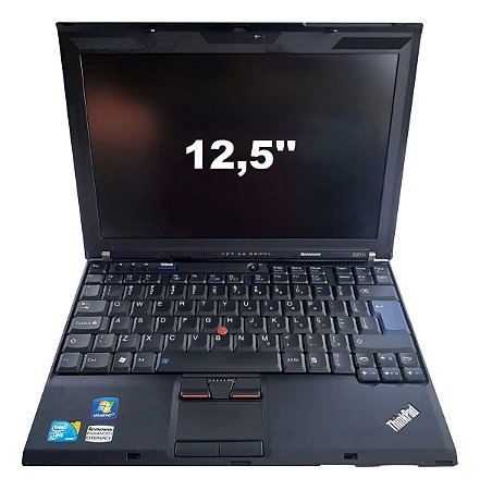 Notebook Lenovo Thinkpad X201 Core I5 120Ssd 4gb SEMI NOVO