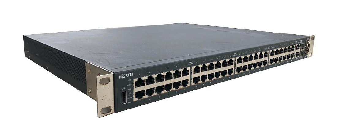 Switch Nortel 4550t 48 Portas 10/100 + 02 Rj45/sfp 1000