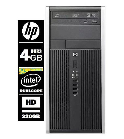 Computador Hp 6000 Dual Core E5700 4gb Ddr3 Hd 320gb