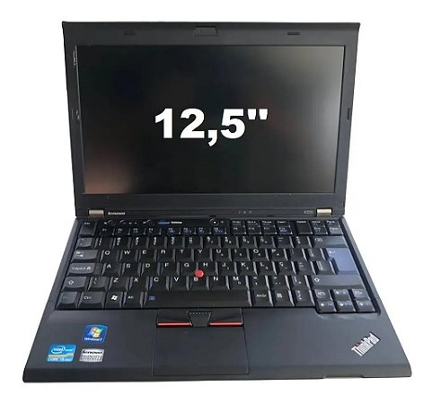 Notebook Lenovo ThinkPad X220 Core I5 4gb 120Ssd Sem Bateria
