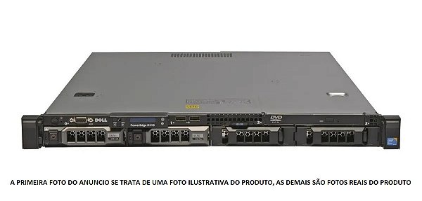 Servidor Dell Poweredge R410 Proc Xeon 32gb 600G SAS