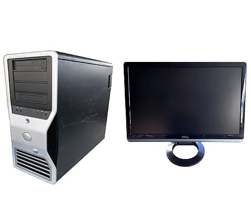 Workstation Dell T7400 2 Xeon 16gb 240 Ssd + 2 Tb Monitor 21