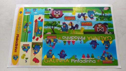 Adesivo De Bicicleta, Tipo Galinha Pintadinha, De Luxo