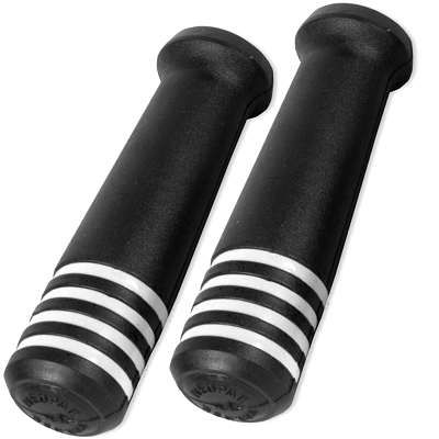 PUNHO MANOPLA ARCO IRIS 120MM PRETO/BRANCO