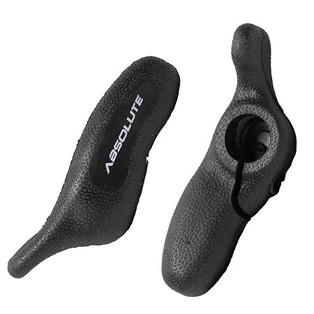 BAR END ERGONÔMICO ABSOLUTE PRETO BORRACHA