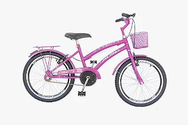 BICICLETA MILANO AURA FEMININA PINK ARO 24 GFS BIKE SHOP