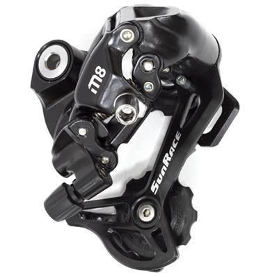CAMBIO TRASEIRO SUN RACE 8/9 VELOCIDADES M83 PRETO