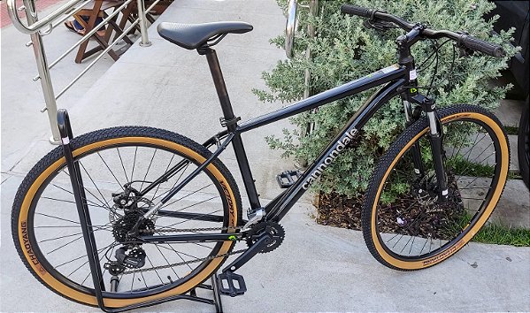 BICICLETA CANNONDALE TRAIL 5 ARO(29) TAMANHO 19(G) COR PRETA
