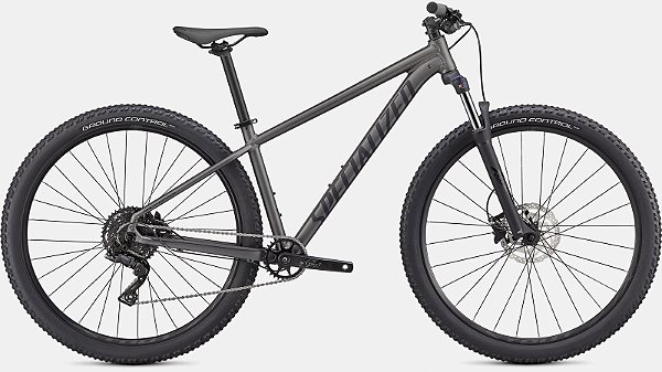 BICICLETA SPECIALIZED ROCKHOPPER COMP ARO(29) TAMANHO 17(M) COR CINZA/PRETO ESCURO R$5.490,00