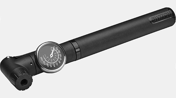 BOMBA DE AR DE MAO SPECIALIZED P/BICICLETA  AIR TOOL SWITCH COMP PRETO