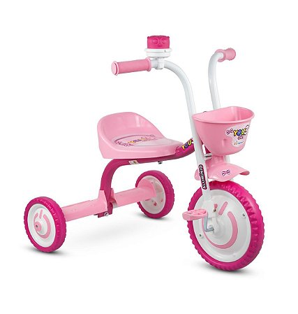 TRICICLO  NATHOR ELLEVEN ROSA FEMININO
