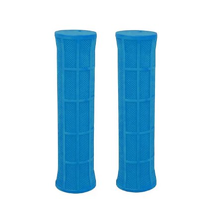 PAR DE MANOPLA PUNHO BIKE MTB WESTER AZUL BORRACHA