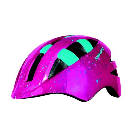 CAPACETE INFANTIL HIGHONE MY BABY LILAS/ACQUA TAMANHO P (48-52)