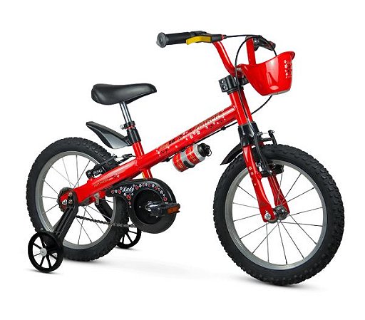 BICICLETA NATHOR LADY ARO(16) TAMANHO (P) COR VERMELHA MASCULINO