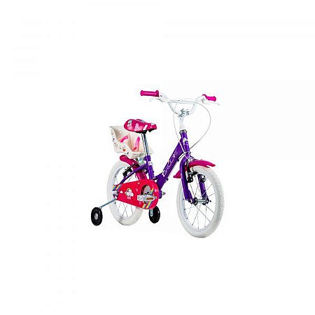 BICICLETA GROOVE MY BIKE ARO(16) TAMANHO (P) COR VIOLETA FEMININA