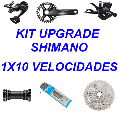 Kit Upgrade Shimano Deore 1x10 Velocidades