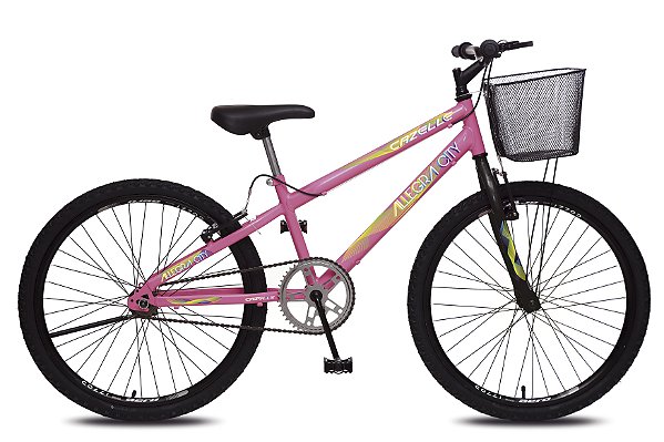 Bicicleta usada aro 24 feminina