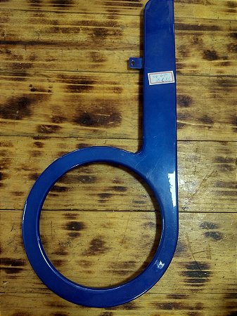 PORTA CORRENTE DE FERRO M BARRA CIRCULAR AZUL