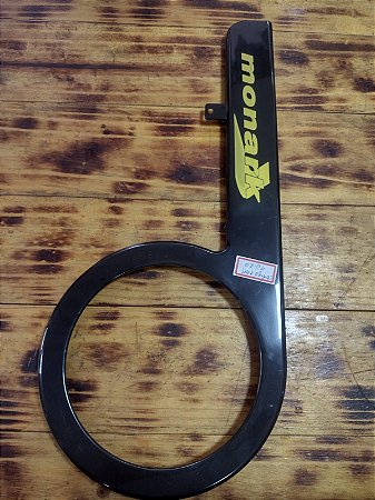 COBRECORRENTE PARA BICICLETA BARRA CIRCULAR WESTER WC-302 PRETO/DOURADA