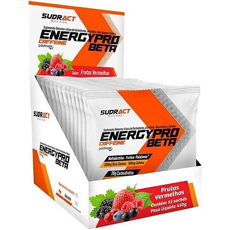 ISOTÔNICO EM PÓ ENERGY PRO BETA 0.450KG CX FRUTAS VERMELHAS (UNIDADE) UNIDADE
