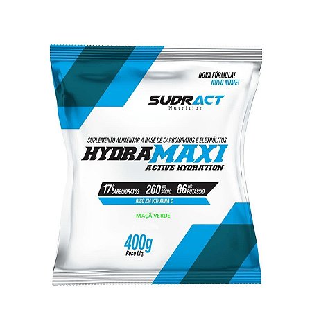 SUPLEMENTO ALIMENTAR HIDR BCAL HYDRAMAXI 0.400KG SC MACA VERDE UNIDADE