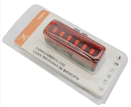 VISTA LIGHT TRAS LED RECARREGAVEL USB MULTI FUNCOES H1915