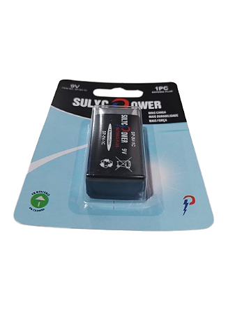 BATERIA COMUM 9V UN (CARTELA)