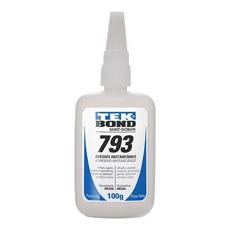 ADESIVO INST 793 100G BICO ANTIENTUPIMENTO