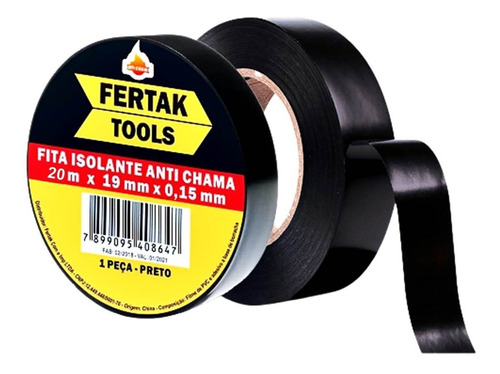 FITA ISOLANTE 10 X 19MM FERTAK