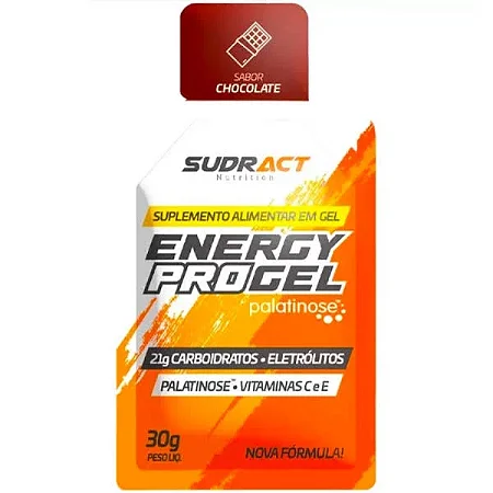 SUPLEMENTO ALIMENTAR DISPLAY ENERGY PRO GEL 0.300KG CHOCOLATE