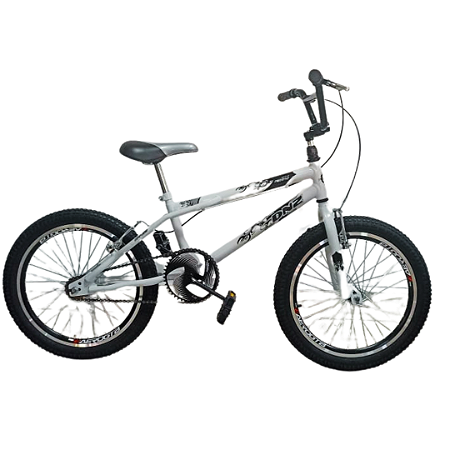 BICICLETA STREET FREESTYLE DNZ ARO(20) TAMANHO (P) COR BRANCA MASCULINO