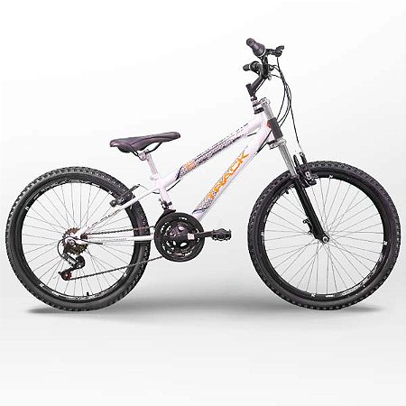 BICICLETA TK3 TRACK ARO(24) COR BRANCO MASCULINO