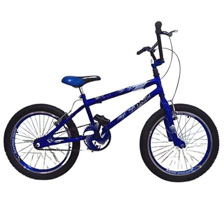 BICICLETA STREET FREESTYLE DNZ ARO(20) TAMANHO (P) COR AZUL MASCULINO