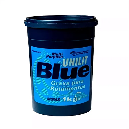 GRAXA PARA ROLAMENTO AZUL UNILIT BLUE 1KG INGRAX
