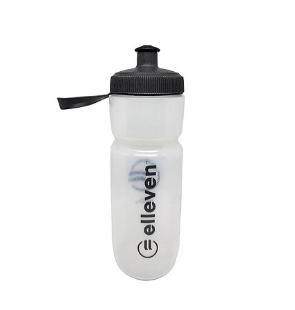 GARRAFA HIDRATAÇÃO EL 650ML BOCA LARGA COM ALÇA BRANCO/PRETO