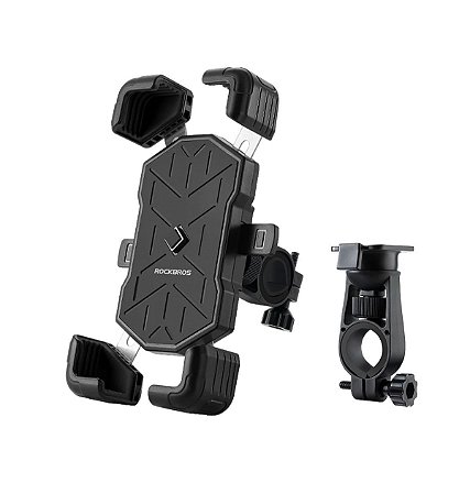 SUPORTE UNIVERSAL PARA CELULAR 360º EMBORRACHADO AUTOMATICO PRETO