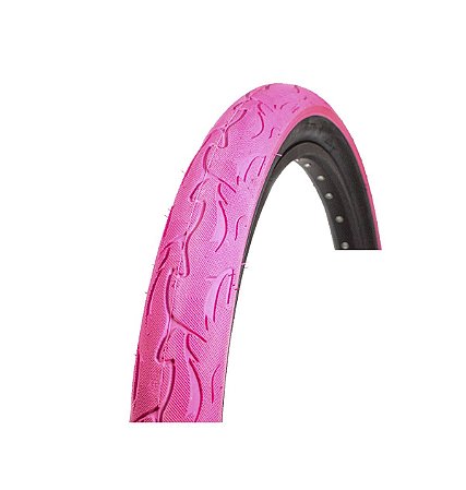 PNEU KENDA ARO 26X2.50 FLAME ARAME ROSA