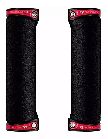 PAR DE MANOPLA PUNHO BIKE MTB COBALT PRETO/DOURADO ESPUMA