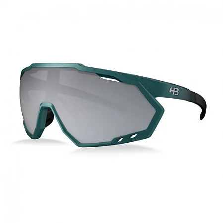 ÓCULOS DE SOL HB SPIN GRADIENT DARK GREEN/ SILVER/ CRISTAL (VERDE ESPELHADO)