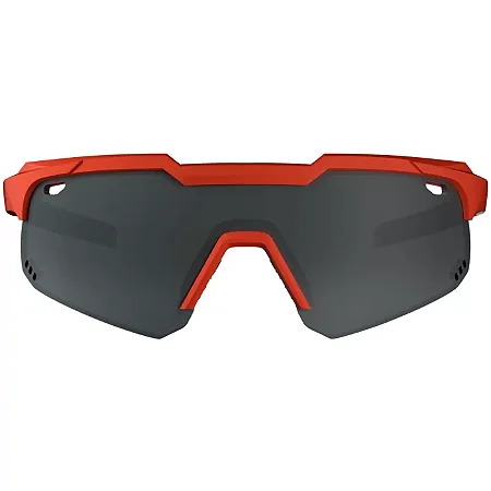ÓCULOS DE SOL HB SHIELD MATTE FIRE GRAY (VERMELHO LT PRETA)