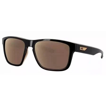 ÓCULOS DE SOL HB H-BOMB BLACK GOLD BROWN (MARROM LT MARROM)